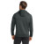 Custom Nike Therma-FIT Pullover Fleece Hoodie - Anthracite Back view