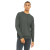 Custom BELLA+CANVAS Unisex Sponge Fleece Drop Shoulder Sweatshirt - Deep Heather Front view