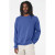 Custom BELLA+CANVAS Unisex Sponge Fleece Raglan Sweatshirt - Heather True Royal Front view