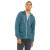 Custom BELLA+CANVAS Unisex Sponge Fleece Full-Zip Hoodie - Heather Deep Teal Front view