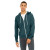 Custom BELLA+CANVAS Unisex Sponge Fleece Full-Zip Hoodie - Atlantic Front view