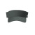 Custom Nike Dri-FIT Team Performance Visor - Anthracite Front view