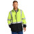 Custom CornerStone ANSI 107 Class 3 Soft Shell Jacket - Safety Yellow Front view