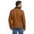 Custom Carhartt Duck Detroit Jacket - Carhartt Brown Back View 