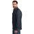 Custom Carhartt Force Solid Long Sleeve Shirt - Navy Side View 