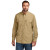 Custom Carhartt Force Solid Long Sleeve Shirt - Dark Khaki Front View 