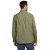 Custom Carhartt Force Solid Long Sleeve Shirt - Burnt Olive Back View 