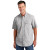 Custom Carhartt Force Solid Short Sleeve Shirt - Steel Front View 