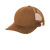 Custom Carhartt Canvas Mesh Back Cap - Carhartt Brown Side View 