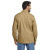 Custom Carhartt Rugged Flex Fleece-Lined Shirt Jac - Dark Khaki Back View 