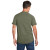 Custom Carhartt Force Short Sleeve Pocket T-Shirt - Basil Heather Back view