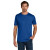 Custom Carhartt Force Sun Defender Short Sleeve T-Shirt - Royal Glass Blue Front view