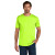 Custom Carhartt Force Sun Defender Short Sleeve T-Shirt - Brite Lime Front view