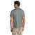 Custom Carhartt Force Sun Defender Polo - Asphalt Grey Back view