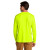 Custom Carhartt Long Sleeve T-Shirt - Brite Lime Back view