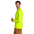 Custom Carhartt Long Sleeve T-Shirt - Brite Lime Side view