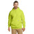 Custom Carhartt Midweight Hooded Sweatshirt - Brite lime Front view