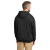 Custom Carhartt Midweight Hooded Sweatshirt - Black Back view