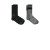 Custom Carhartt Heavyweight Crew Sock (4-Pack) - Assorted Black and Charcoal Side view