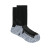 Custom Carhartt Force Midweight Crew Sock (3-Pack) - Black Side view