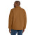 Custom Carhartt Tall Sherpa-Lined Coat - Carhartt Brown Back view