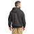 Custom Carhartt Tall Midweight Hooded Sweatshirt - Carbon Heather Back view
