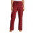Custom District Women's Flannel Plaid Pant - New Red Front view