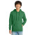 Custom District V.I.T. Fleece Hoodie - Heathered Kelly Green  Front view