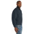 Custom CornerStone Duck Cloth Work Jacket - Navy & Black Side view