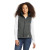 Custom The North Face Women's Ridgewall Soft Shell Vest - TNF Dark Grey Heather Front view