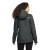 Custom The North Face Women's DryVent Rain Jacket - TNF Black Back view
