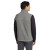 Custom The North Face Sweater Fleece Vest - TNF Medium Grey Heather Back view