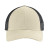 Custom The North Face Ultimate Trucker Cap - Vintage White Asphalt Grey Front view