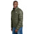Custom The North Face Down Hybrid Jacket - New Taupe Green Side view