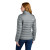 Custom The North Face Women's Down Hybrid Jacket - Medium Grey Heather Back view