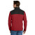 Custom The North Face Glacier Full-Zip Fleece Jacket - Range Red Black Back view