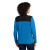 Custom The North Face Women's Glacier Full-Zip Fleece Jacket - Hero Blue TNF Black Back view