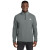 Custom The North Face Glacier 1/4-Zip Fleece - TNF Medium Grey Heather Front view