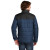 Custom The North Face Chest Logo Everyday Insulated Jacket - Shady Blue Back view