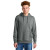Custom The North Face Sleeve Logo Pullover Hoodie - TNF Medium Grey Heather Front view