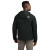 Custom The North Face Barr Lake Hooded Soft Shell Jacket - TNF Black Heather Back view