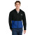 Custom The North Face Double-Knit Full-Zip Hoodie - TNF Blue & TNF Black Front view