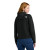 Custom The North Face Women's Double-Knit Full-Zip Hoodie - TNF Black Back view