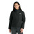 Custom The North Face Women's Barr Lake Soft Shell Jacket - TNF Black Heather Front view