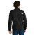 Custom The North Face Double-Knit 1/2-Zip Fleece - TNF Black Back view