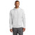Custom Nike Club Fleece Sleeve Swoosh Full-Zip Hoodie - White Front view