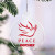 Custom Peace Dove Round Acrylic Holiday Ornament