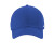 Custom Nike Heritage Cotton Twill Cap - Game Royal Front view