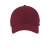 Custom Nike Heritage Cotton Twill Cap - Deep Maroon Front view