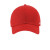 Custom Nike Heritage Cotton Twill Cap - University Red Front view